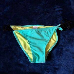 Turquoise bikini bottoms